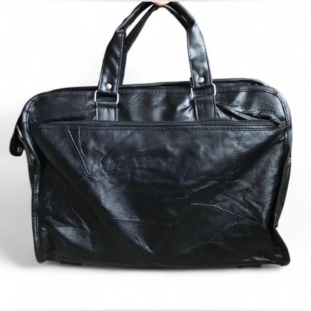 MAXAM - Genuine Lambskin Leather Briefcase 16